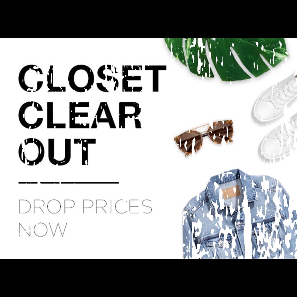 Everything is cheap and on sale! 🌸